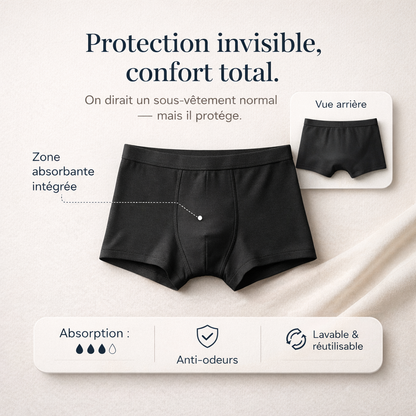 Shorty Menstruel Anti-Fuite 360°
