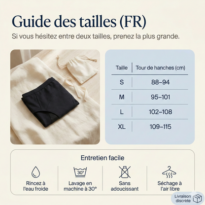 Olyra - Culotte menstruelle absorbante