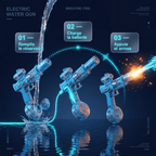 Olyra - Pistolet à eau électrique