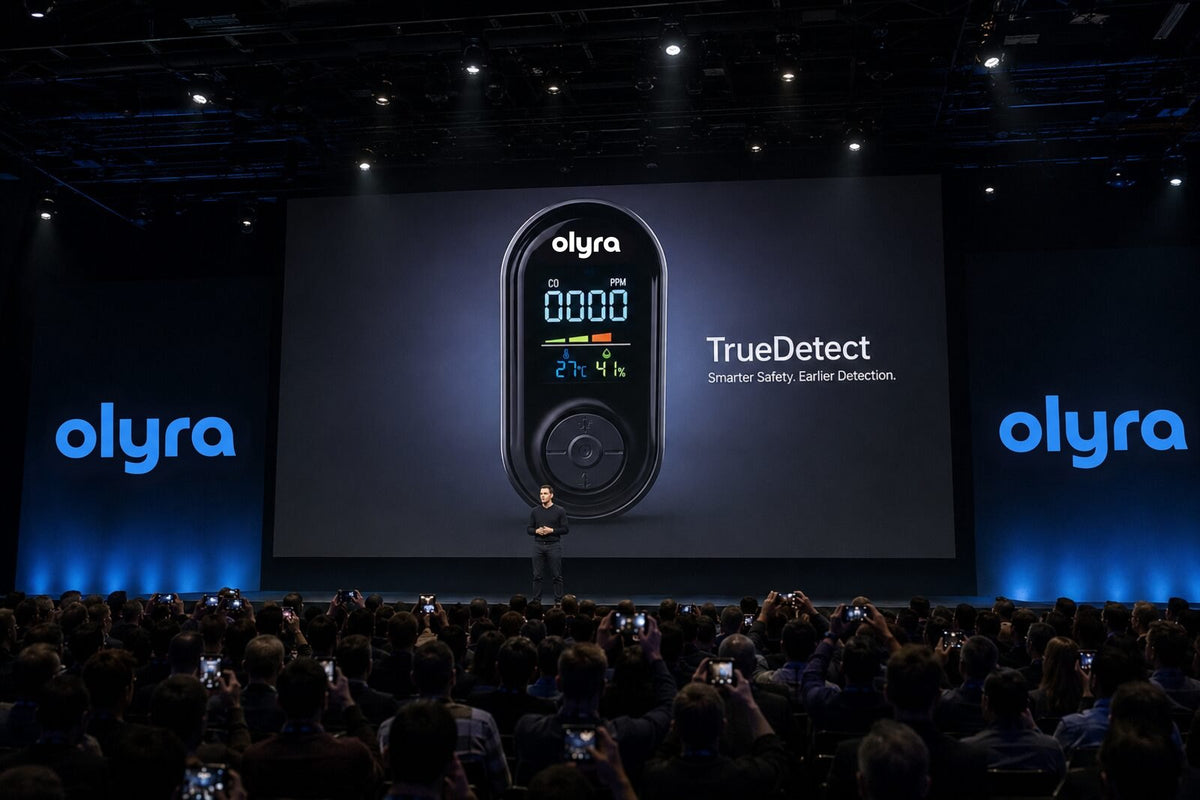 TrueDetect being introduced on stage at an industry summit.