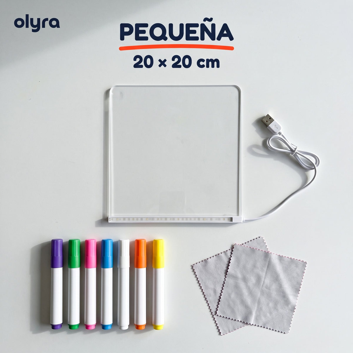 Contenido del tamaño pequeño (20 x 20 cm)