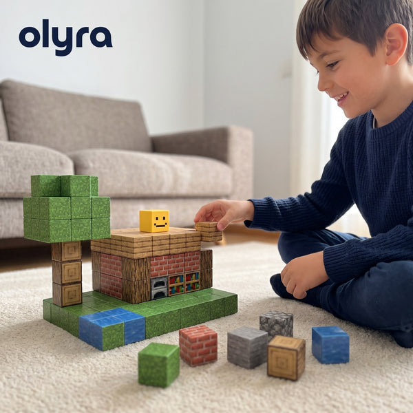 Olyra Magnetic World – Magnetische Pixelwürfel für ihre eigene Welt