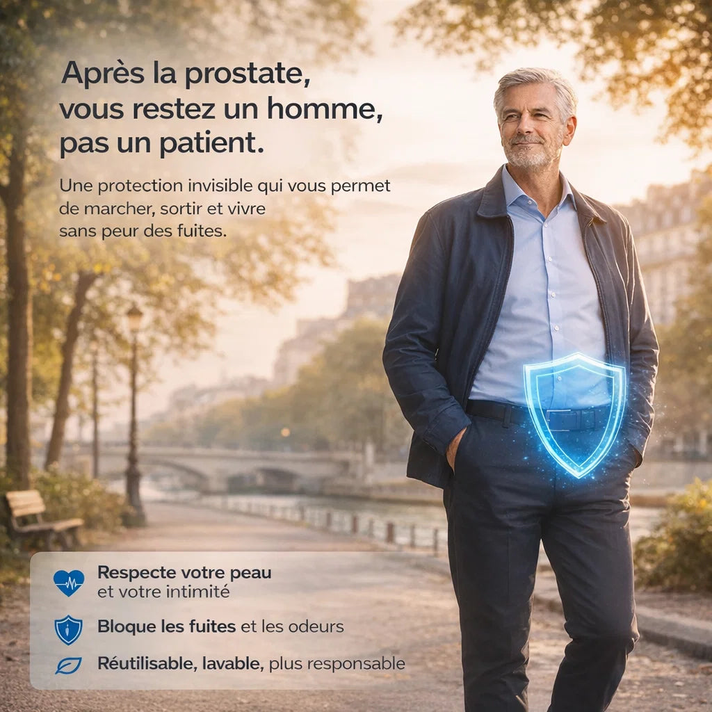 Olyra - Caleçon anti-fuites urinaires homme