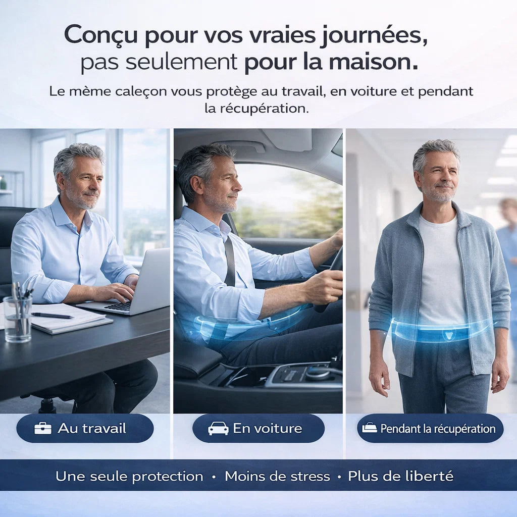 Olyra - Caleçon anti-fuites urinaires homme